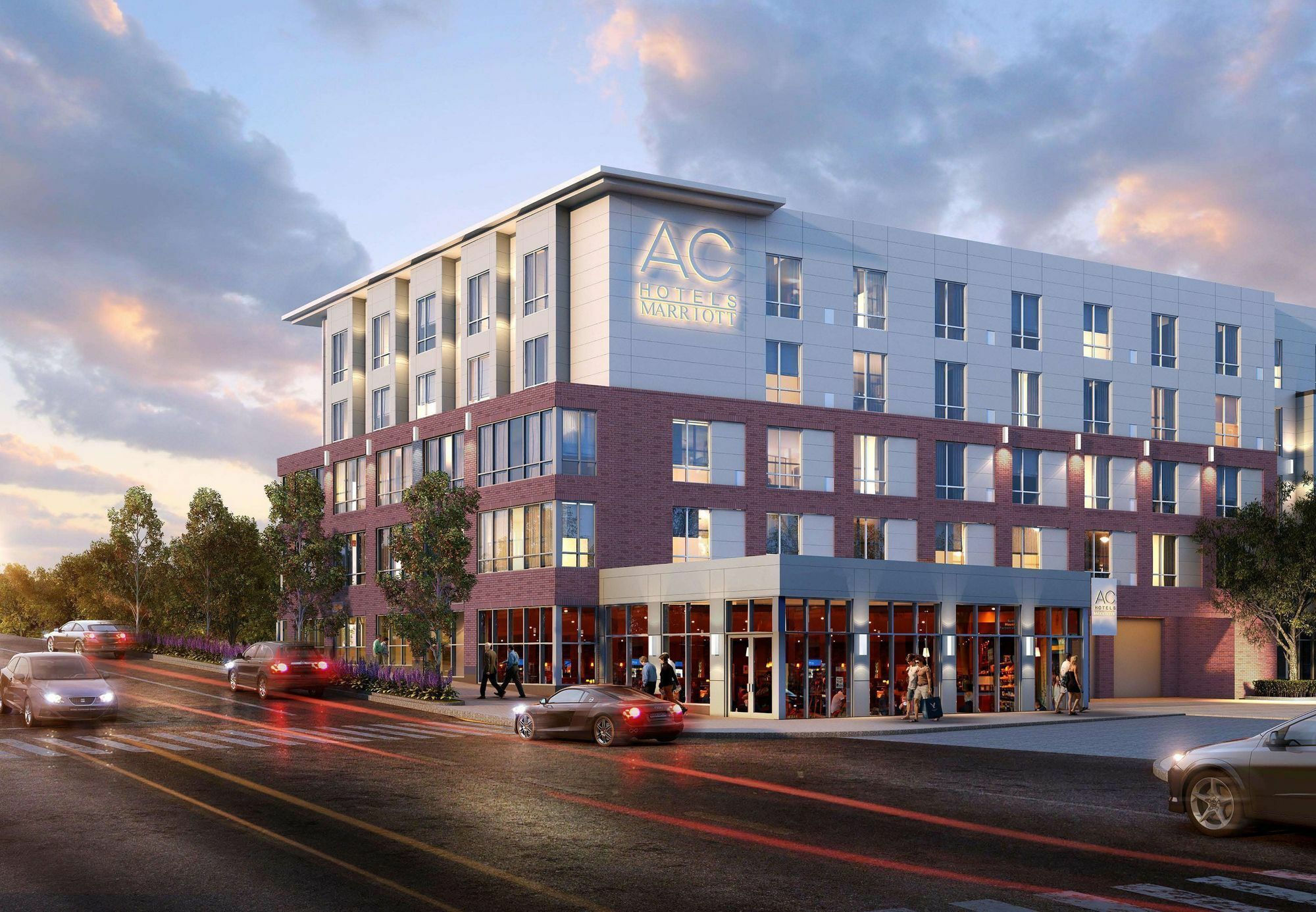 Ac Hotel By Marriott Boston Cleveland Circle Exteriör bild